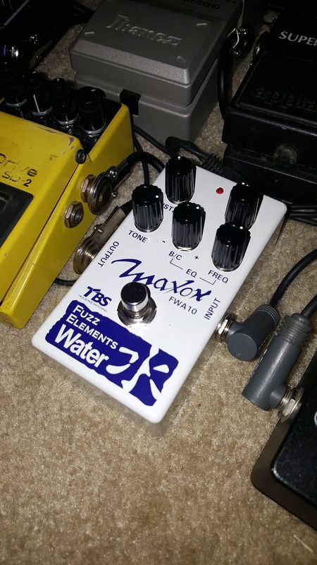 MAXON FWA10 Fuzz Elements Water エフェクター】Maxonより「ファズ